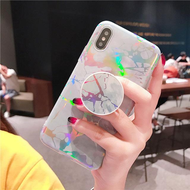 Luxury soft TPU silicone phone case For iPhone