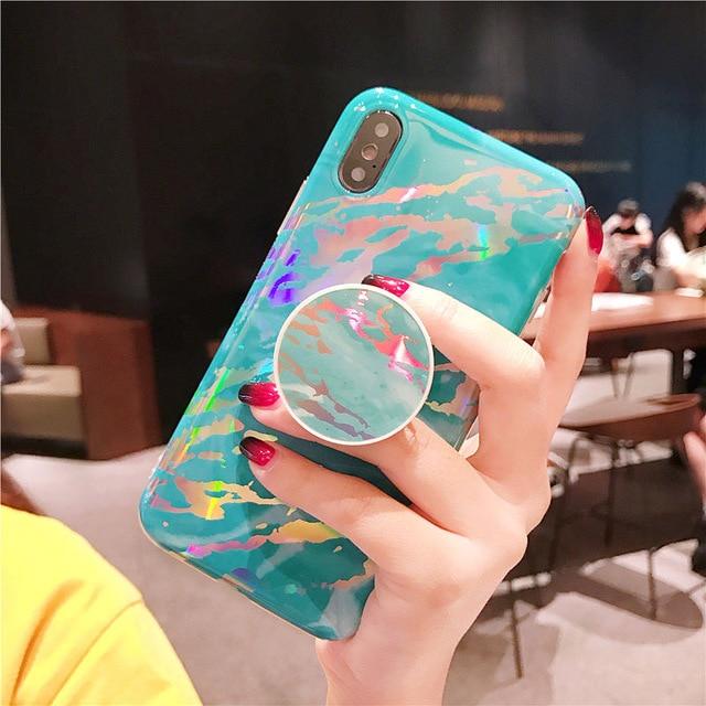 Luxury soft TPU silicone phone case For iPhone