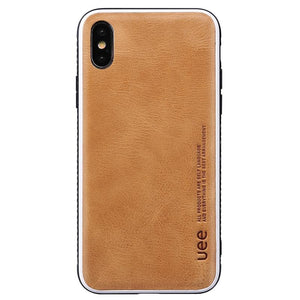 Luxury Genuine Leather Fitted Cover for Iphone