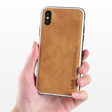 Charger l&#39;image dans la galerie, Luxury Genuine Leather Fitted Cover for Iphone