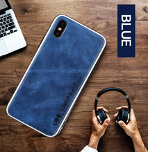 Charger l&#39;image dans la galerie, Luxury Genuine Leather Fitted Cover for Iphone