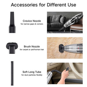 Portable Cordless Rechargeable Car Vacuum Cleaner Wet/Dry Vaccum Cleaner for Car Home
