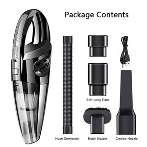 Portable Cordless Rechargeable Car Vacuum Cleaner Wet/Dry Vaccum Cleaner for Car Home