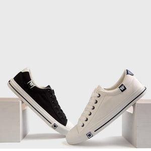 Quality Casual Lace-Up Vulcanized Canvas Shoes