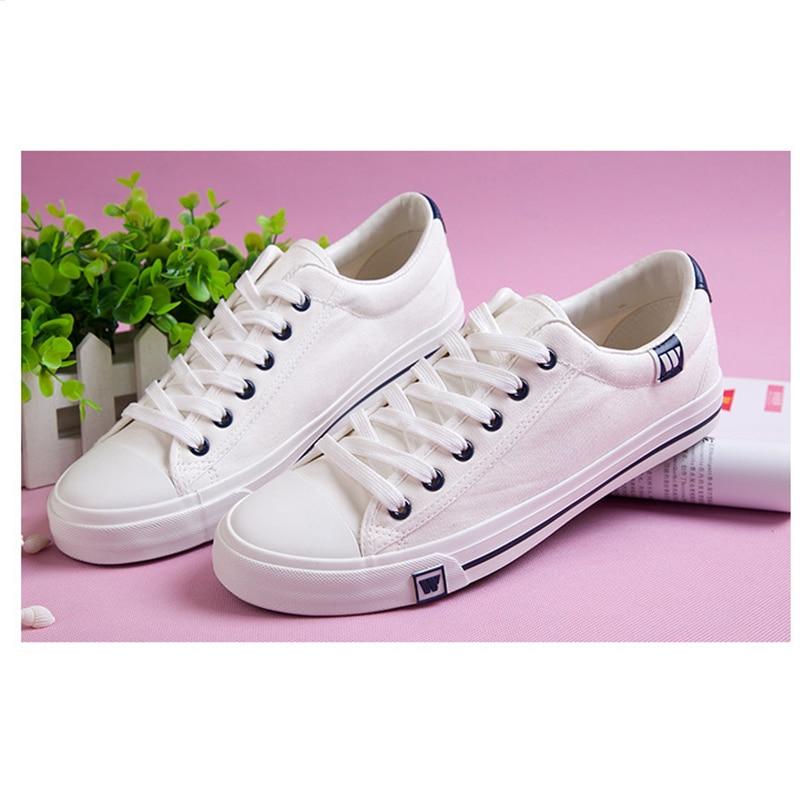 Quality Casual Lace-Up Vulcanized Canvas Shoes