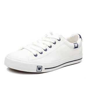 Quality Casual Lace-Up Vulcanized Canvas Shoes
