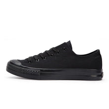 Charger l&#39;image dans la galerie, Classic pure black canvas shoes