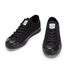 Charger l&#39;image dans la galerie, Classic pure black canvas shoes
