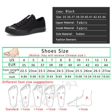 Charger l&#39;image dans la galerie, Classic pure black canvas shoes