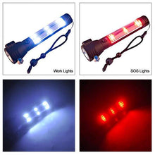 Load image into Gallery viewer, 4000LM Rechargeable Multifunction Emergency Torch