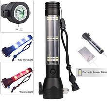 Load image into Gallery viewer, 4000LM Rechargeable Multifunction Emergency Torch